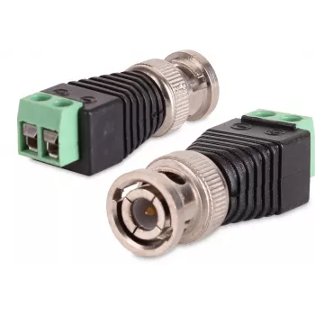 GETFORT BNC-hane till skruvplint adapter 100-pack