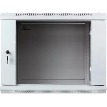 GETFORT ECO v2 19 inch 9U 600x450 väggkabinett RAL 7035