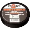 REPERO 734 tygtejp för elektrisk isolering, bomull, svart, 19 mm x 25 m
