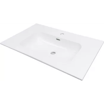 DEANTE keramisk inbyggnadstvättställ - 80 cm