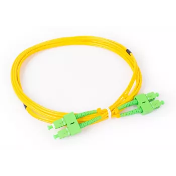 GETFORT GF-SASAD2 SC/APC till SC/APC duplex singlemode fiberoptisk patchkabel 2 m