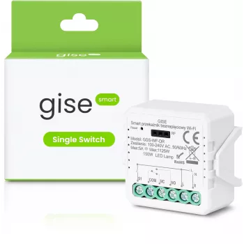 GISE smart enkelpotentialfri relämodul WiFi Tuya GSS-WF-DR
