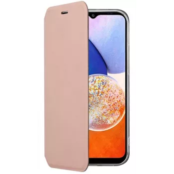 SCREENOR CLEVER Galaxy A15 5G plånboksskal rosa
