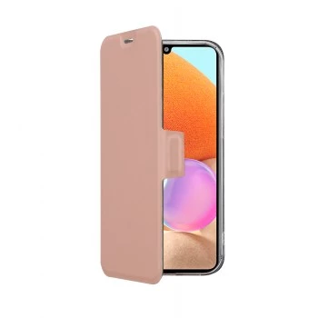 SCREENOR CLEVER Samsung A27 rosa plånboksskal