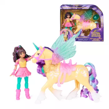 SPINMASTER Unicorn Academy Wing Magic Ava & Leaf lekset