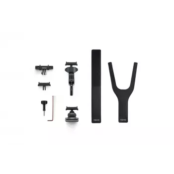 DJI Osmo Action Road Cycling Kit (bröstsele, styrmontering, klisterfästen) - svart