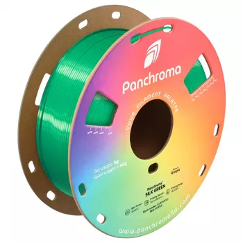 Polymaker PLA Silk 3D-skrivarfilament, 1,75 mm, 1 kg, grön (CA03007)
