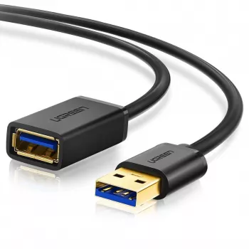 UGREEN USB 3.0 förlängningskabel 2 m svart