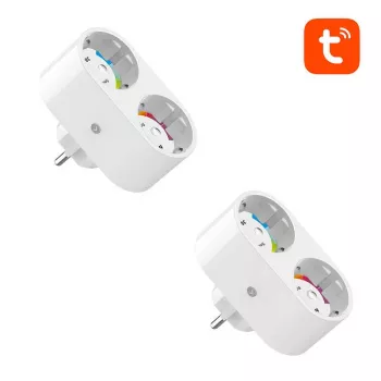 Gosund SP211 dubbel smart plugg WiFi (2-pack) 3500W Tuya