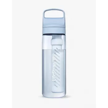 LifeStraw Go 2.0 vattenfilterflaska 0,65 l, Icelandic Blue
