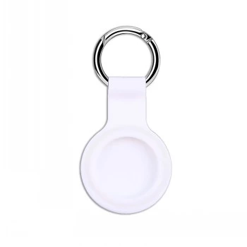 CELLY AIRCASETAG – silikonfodral för AirTag – vit