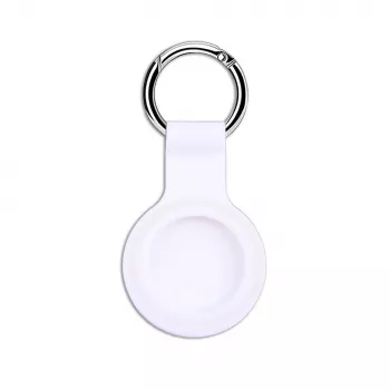 CELLY AIRCASETAG – silikonfodral för AirTag – vit