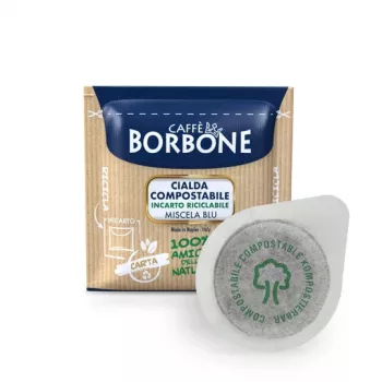 Caffè Borbone Miscela Blu 44 mm ESE-kaffepads 100-pack (à 7,2 g)