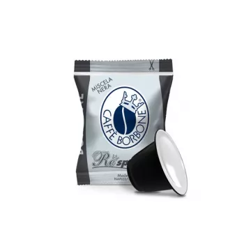 Caffè Borbone Respresso Miscela Nera kaffekapslar 100 x 5 g för Nespresso OriginalLine