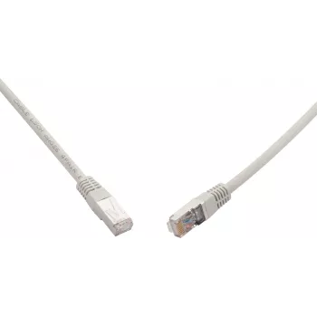 SOLARIX CAT.6A S/FTP Ethernet-patchkabel 0,5m grå