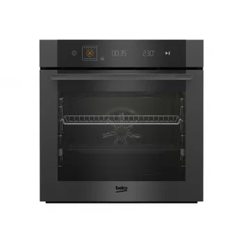 BEKO MBBIM10600MTPSWE inbyggnadsugn, 72L, pyrolys självrengöring, SteamAssist, svart