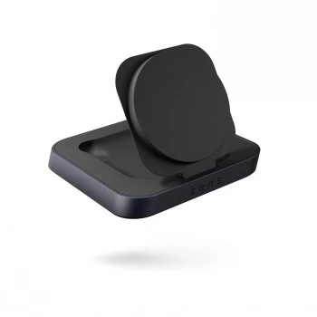 ZENS Magnetic Nightstand Charger - 20W trådlös laddningsställning för iPhone och AirPods (svart)