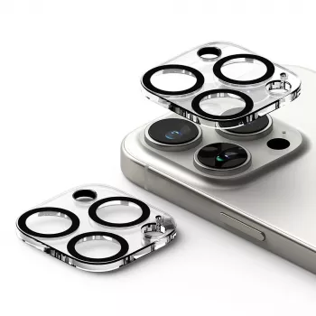 Ringke kameraschutz 2-pack för iPhone 16 Pro / 16 Pro Max klar