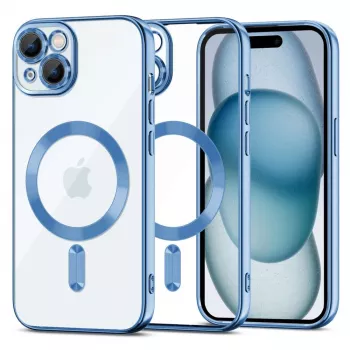 Tech-Protect Magshine MagSafe iPhone 15 skal Sky Blue