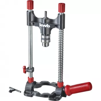 EINHELL-KWB borrstativ med integrerat borrchuck och drivaxel