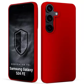 3MK PROTECTION Samsung Galaxy S24 FE – 3mk Hardy Mellow Case röd