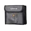 SUNNYLIFE brandtålig batteriförvaringsväska för 3x DJI Mavic 4 Pro-batterier – svart