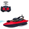 JAMARA Fire Speed RC brandsläckningsbåt 2,4 GHz med vattenstrålefunktion