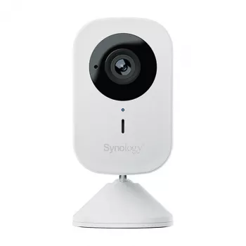 Synology CC410W 4MP AI-baserad Wi-Fi-kubkamera med 360°-panoramavy, tvåvägsljud, IP67, PoE
