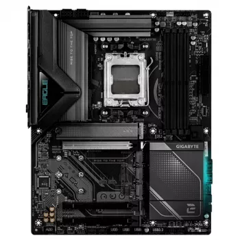 GIGABYTE X870E EAGLE WIFI7 AM5 ATX-moderkort, 4x DDR5, HDMI, DP, 4x M.2, USB4, Wi-Fi 7, 5GbE