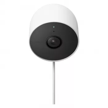 Google Nest Cam Outdoor & Indoor trådlös snövit