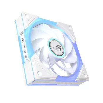 ASUS ROG Eurux GR120 ARGB Reverse-fläkt White Edition, 120 mm, enkelpack