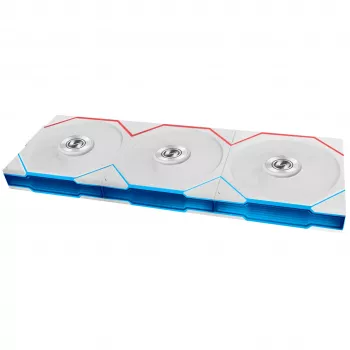 Lian Li UNI FAN TL FLEX Wireless ARGB 120mm fläkt, vit, 3-pack med kontroller