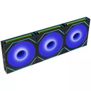 Lian Li UNI FAN SL-INF FLEX Wireless ARGB 120mm fläkt 3-pack med kontroller – svart
