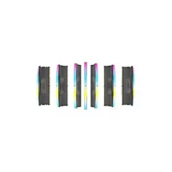 CORSAIR Vengeance RGB Grey 32GB (2x16GB) DDR5 6000MHz CL38 AMD EXPO arbetsminneskit