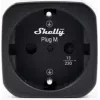 Shelly Plug M Gen3 svart smartplugg med energimätning, 13A, Wi-Fi & Bluetooth
