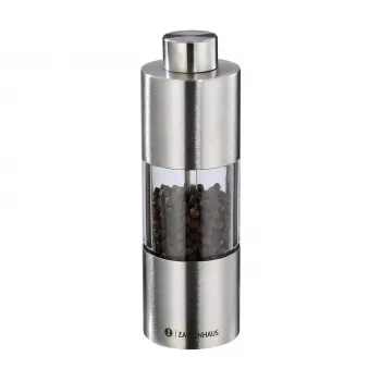 Zassenhaus Mainz pepparkvarn Inox/akrylglas 14 cm