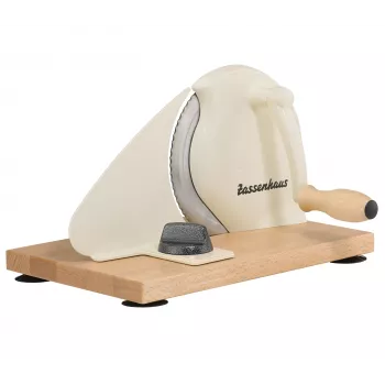 Zassenhaus brödskärmaskin Classic, manuell, kräm (072082)