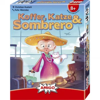 AMIGO resa, katt & sombrero barnspel memory