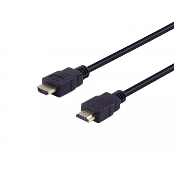 Equip HDMI High Speed med Ethernet 2.0 18Gbps 4K/60Hz 0,5 m svart