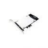LogiLink PCI Express 3.0 x4 dual M.2 NVMe SSD och dual SATA III hybrid-adapterkort