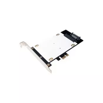 LogiLink PCI Express 3.0 x4 dual M.2 NVMe SSD och dual SATA III hybrid-adapterkort