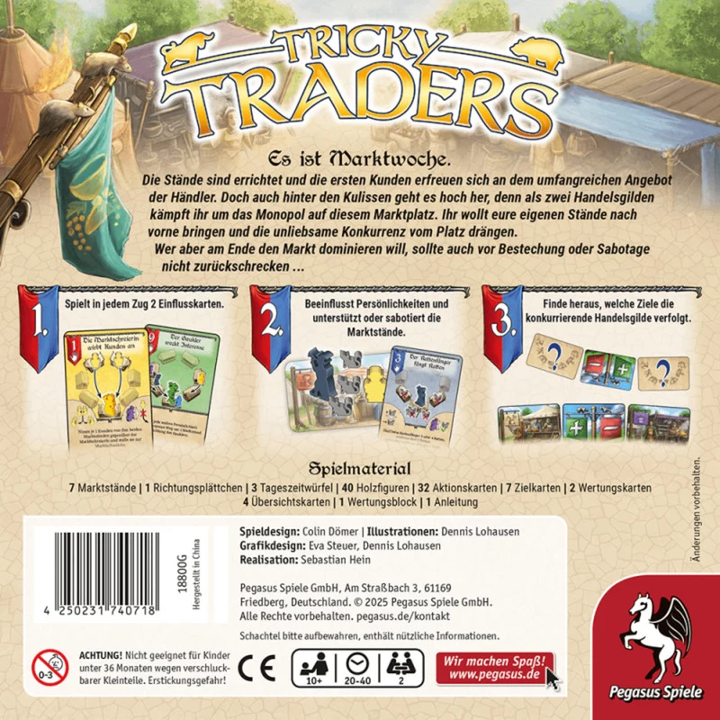 PEGASUS Tricky Traders strategispel