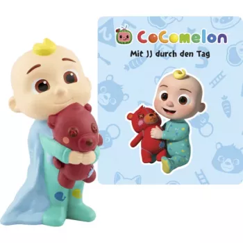Tonies CoComelon Med JJ genom dagen (musik) Tonie-ljudfigur, tyska