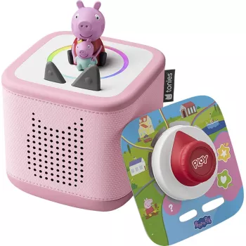 Tonies Toniebox 2 rosa Play Set med Peppa Pig