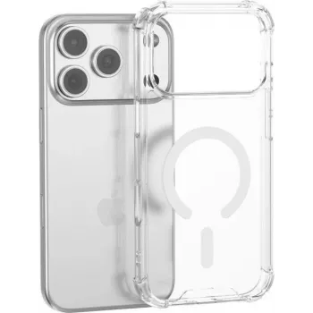 4SMARTS Hybrid Case Ibiza för Apple iPhone 18 Pro Max / 17 Pro Max MagSafe – transparent