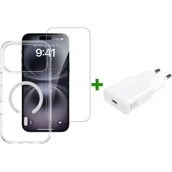 4SMARTS 3-i-1 Premium startset för Apple iPhone 18 Pro Max / 17 Pro