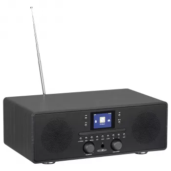 Reflexion HRA23INT DAB+ / FM / internetradio med Bluetooth, Spotify Connect, 2,4 inch TFT-färgdisplay, 2 x 5 W stereohögtalare, svart