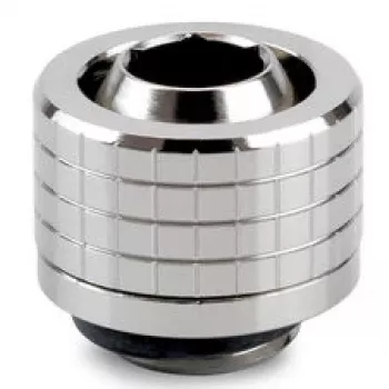 Thermal Grizzly DeltaMate slangkoppling, mässing – blanknickel, ST13 (13 mm ytterdiameter, G1/4 inch)