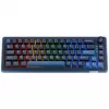 Ducky OK-M 65 mekaniskt speltangentbord, 65 % formfaktor, hot-swappable, RGB-bakgrundsbelysning, ANSI-layout, KTT Baby Blue-switchar