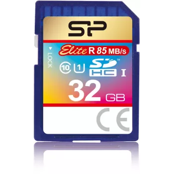 Silicon Power Elite SDHC 32GB UHS-I minneskort (SP032GBSDHAU1V10)